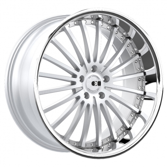 XO Luxury New York in Silver Machined (SS Lip)