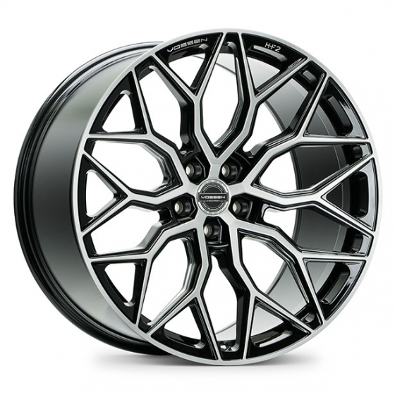 Vossen HF-2 in Brushed Gloss Black