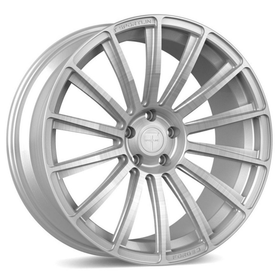 T Sportline MX114 in Satin Silver (Forged)