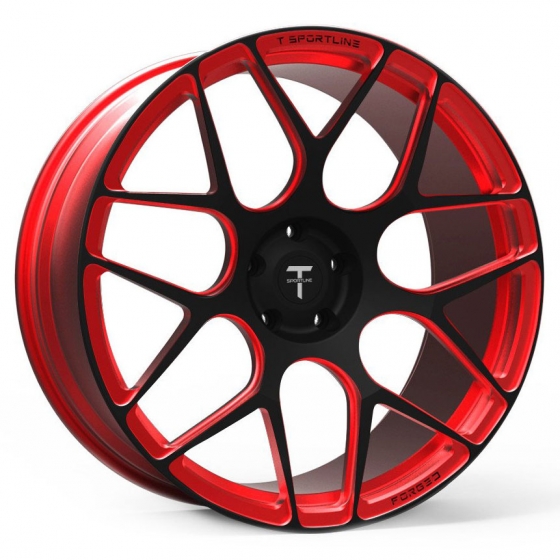 T Sportline MX117 in Red/Black (Forged)