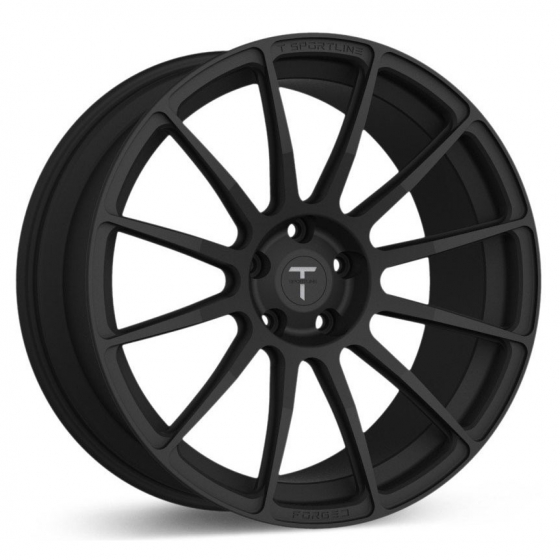 T Sportline TS112 in Matte Black (Forged)