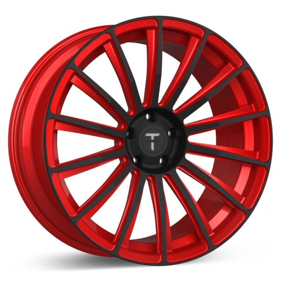 T Sportline TS114 in Red/Black (Forged)