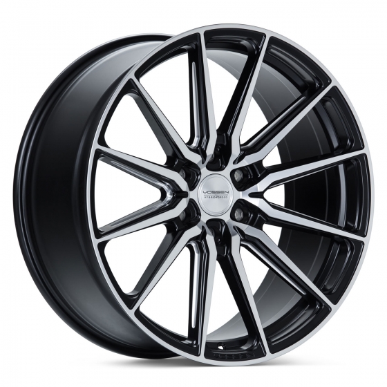 Vossen HF6-1 in Matte Black Machined