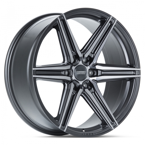 Vossen HF6-2 in Tinted Matte Gunmetal