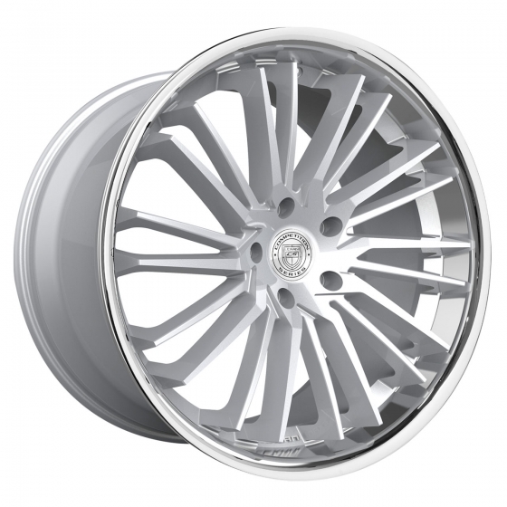 Lexani Virage in Silver Machined (Chrome SS Lip)