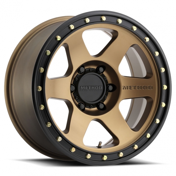 Method Race Wheels MR310 Con 6 in Bronze (Black Lip)