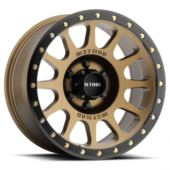 Method Race Wheels MR305 NV in Bronze (Matte Black Lip)