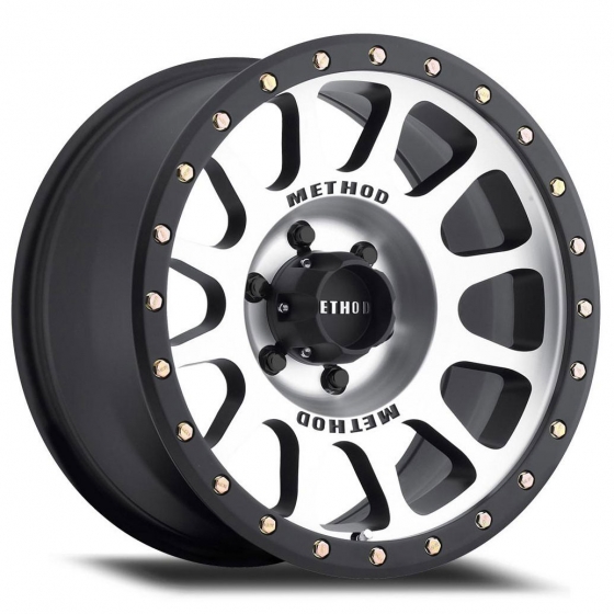 Method Race Wheels MR305 NV in Matte Black Machined