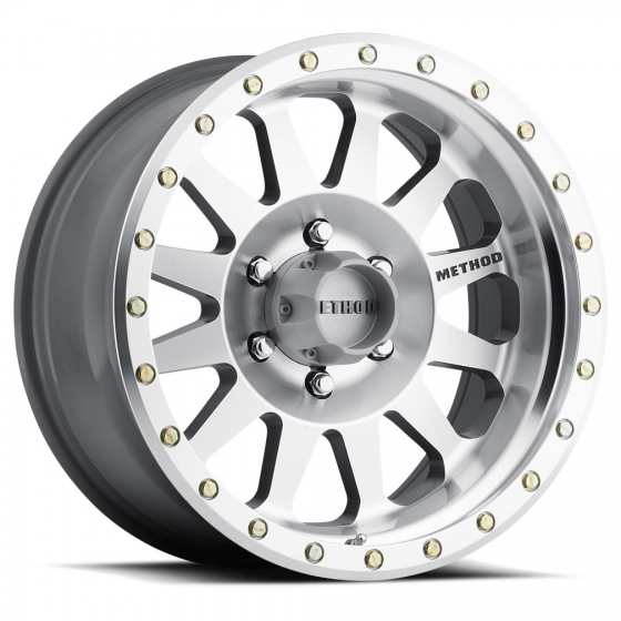 Method Race Wheels MR304 Double Standard in Silver Machined