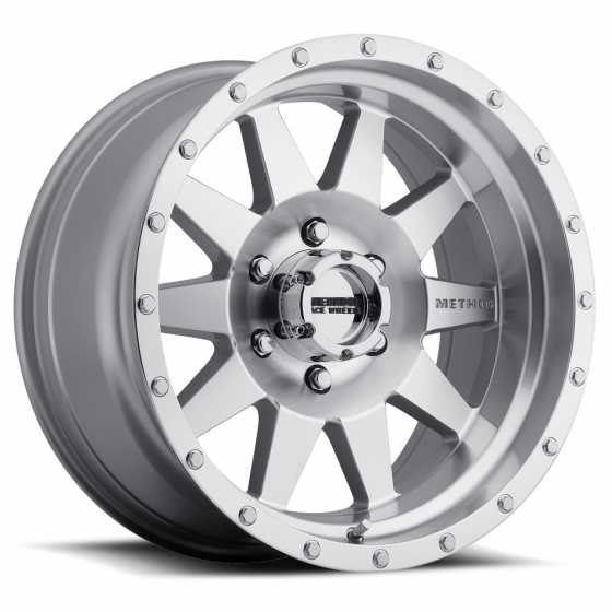 Method Race Wheels MR301 The Standard in Silver Machined