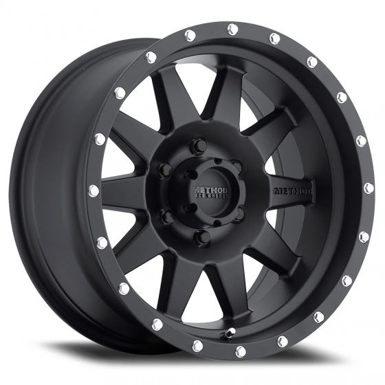 Method Race Wheels MR301 The Standard in Matte Black