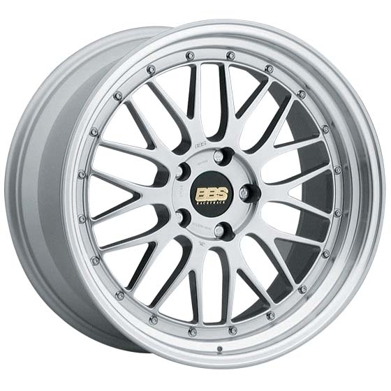 BBS LM in Silver (Machined Rim)
