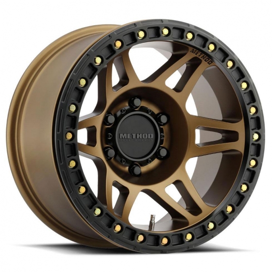 Method Race Wheels MR106 Beadlock in Bronze