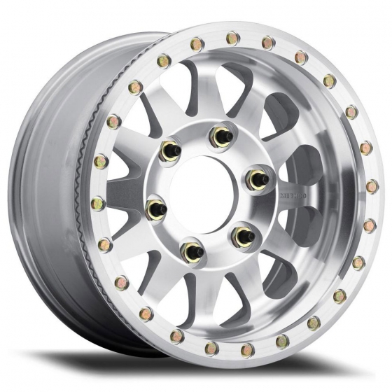 Method Race Wheels MR101 Beadlock in Silver Machined