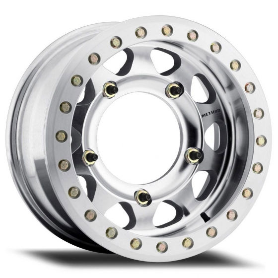 Method Race Wheels MR101 Buggy Beadlock in Silver Machined