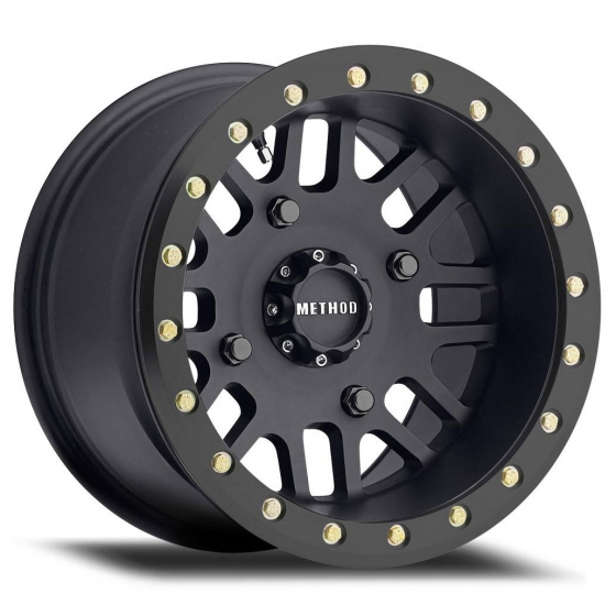 Method Race Wheels MR406 UTV Beadlock in Matte Black