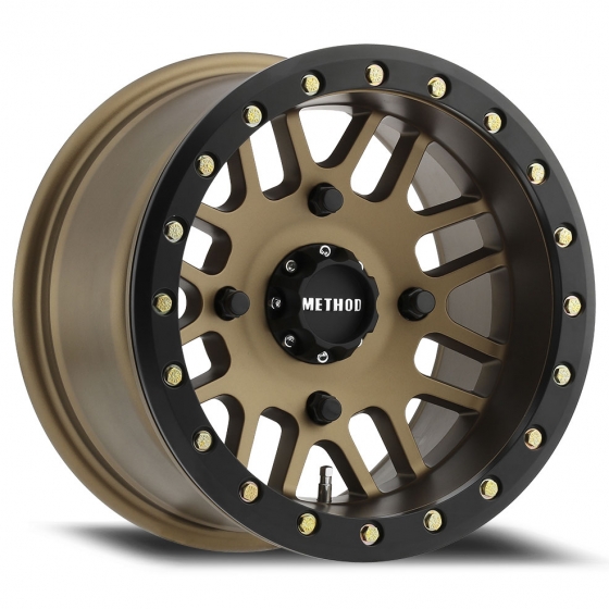 Method Race Wheels MR406 UTV Beadlock in Bronze