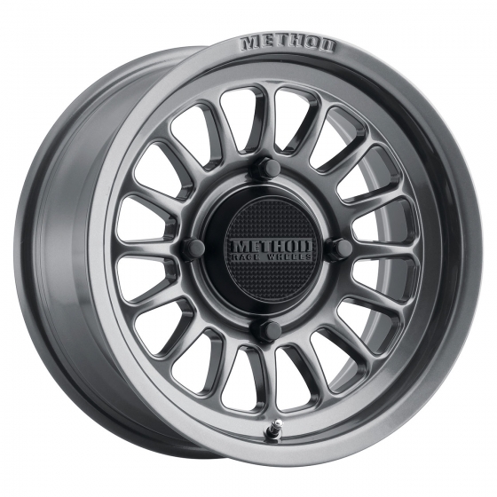 Method Race Wheels MR411 Bead Grip in Gloss Titanium