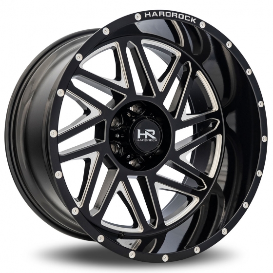 Hardrock H501 Bones Xposed in Gloss Black Milled