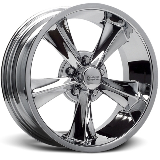 Rocket Racing Wheels Booster in Chrome