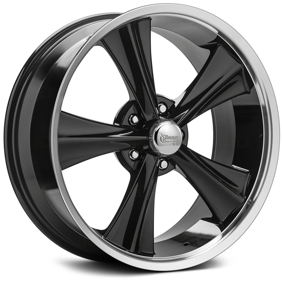 Rocket Racing Wheels Modern Muscle Booster in Gloss Black