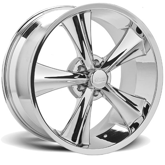 Rocket Racing Wheels Modern Muscle Booster in Chrome