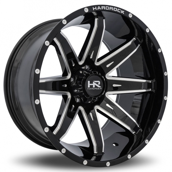 Hardrock H502 Painkiller Xposed in Gloss Black Milled