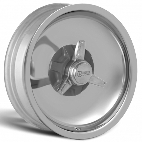 Rocket Racing Wheels Solid in Machined (Full Machined)