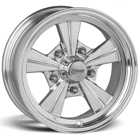 Rocket Racing Wheels Strike in Polished