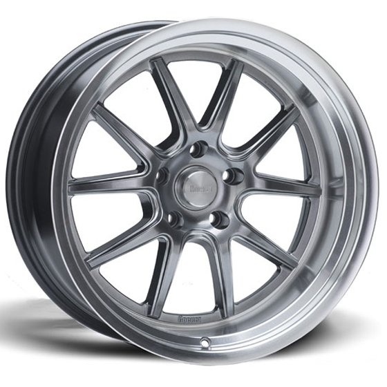 Rocket Racing Wheels Attack in Gloss Gunmetal (Hyper Shot)