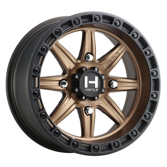 Hostile Off Road H109 Alpha UTV in Matte Bronze (Black Ring)