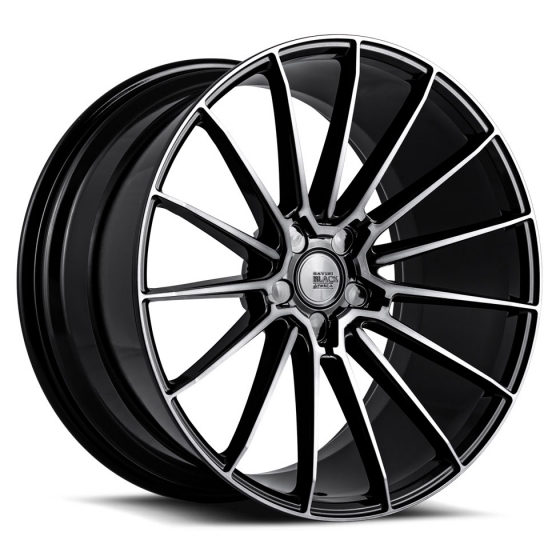 Savini BM16 in Gloss Black (Double Dark Tint) | Wheel Specialists, Inc.