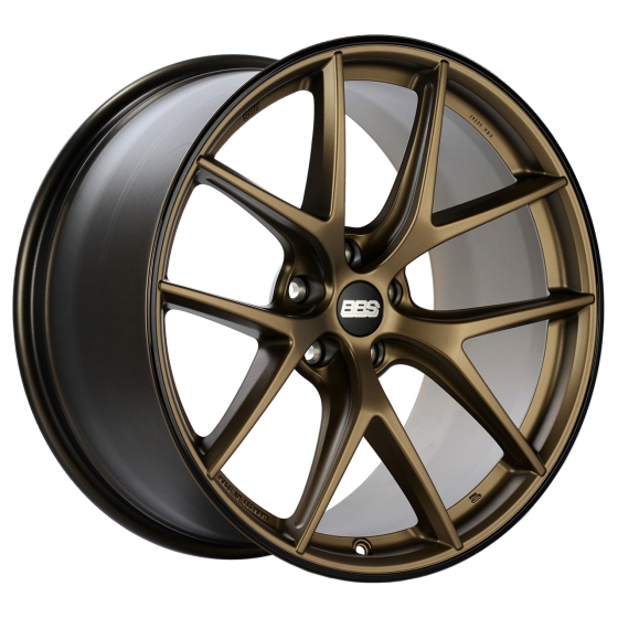 BBS CI-R in Matte Bronze (Black Rim Protector)