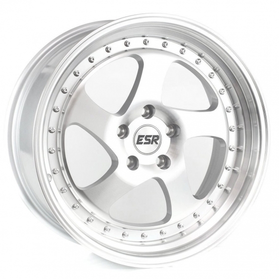 ESR SR02 in Silver (Matte Machined Lip)