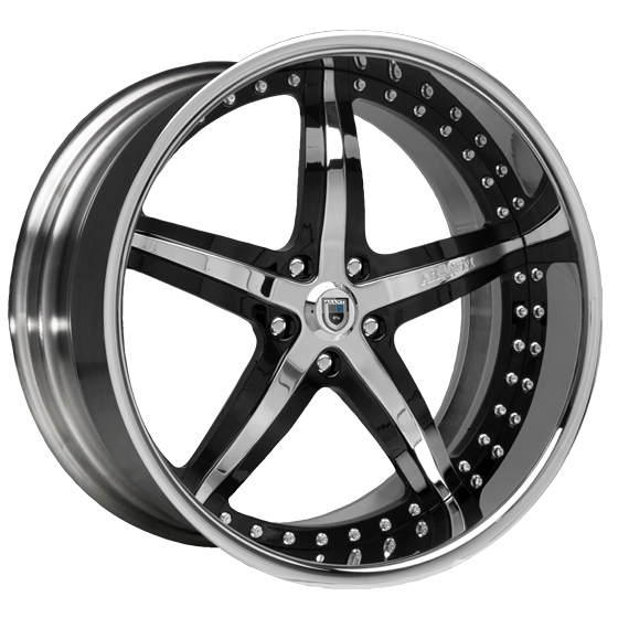 Asanti AF-156 in Chrome / Black