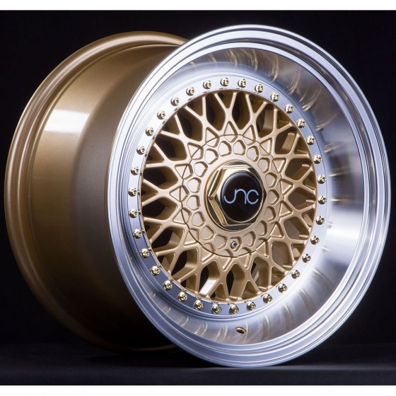 JNC JNC004S in Gold (Machined Lip Gold Rivets)