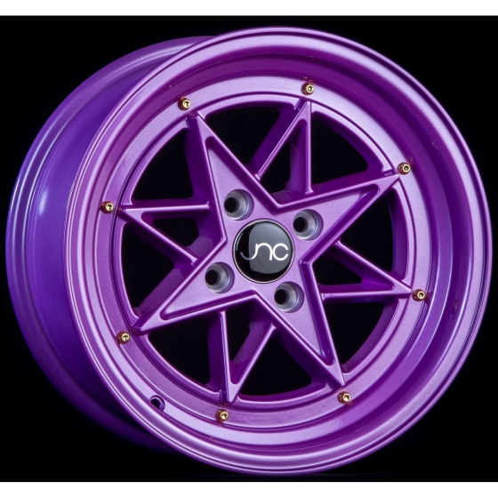 JNC JNC025 in Candy Purple (Gold Rivets)