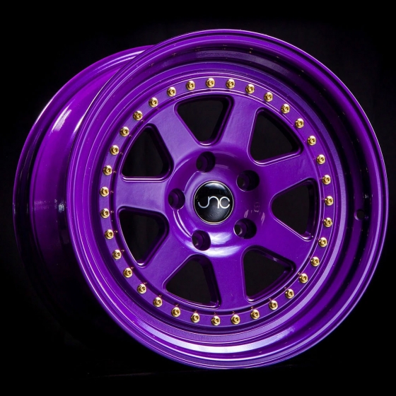 JNC JNC048 in Candy Purple (Gold Rivets)