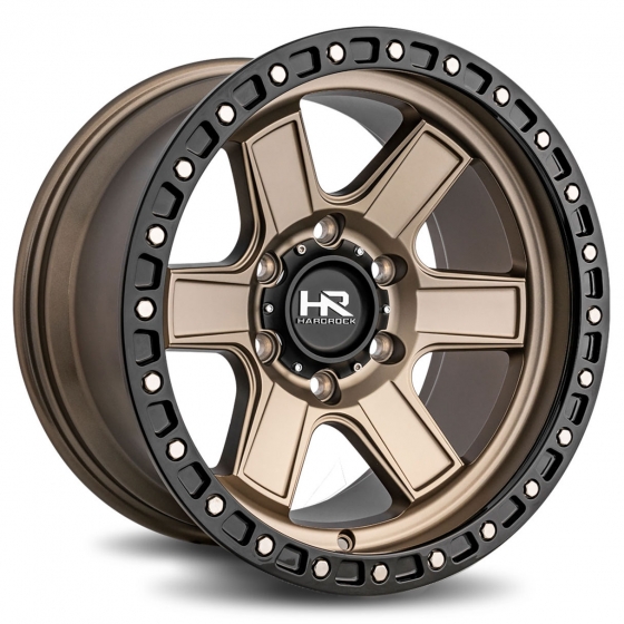 Hardrock H104 in Matte Bronze (Matte Black Lip Ring)