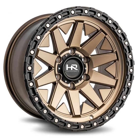 Hardrock H106 in Matte Bronze (Matte Black Lip Ring)