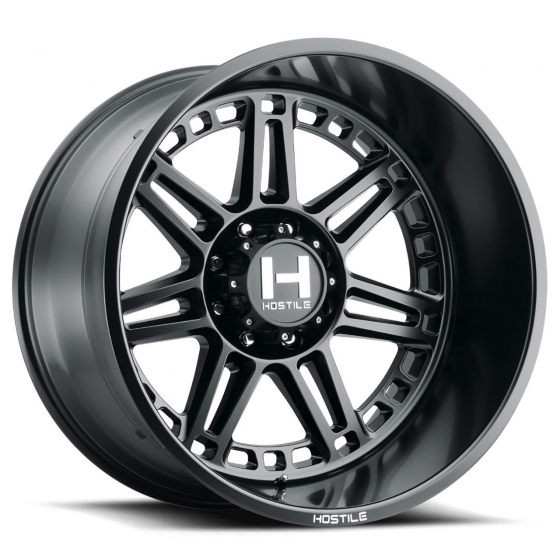 Hostile Off Road H124 Lunatic in Satin Black (Asphalt)