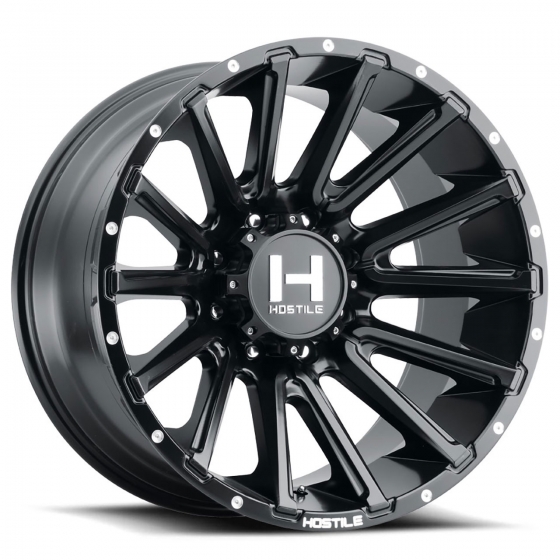 Hostile Off Road H123 Typhoon in Satin Black (Asphalt)