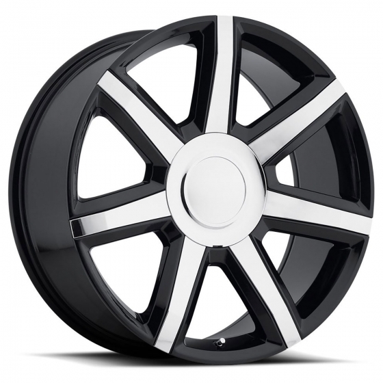 Factory Reproductions FR56 Escalade in Gloss Black (Chrome Inserts)