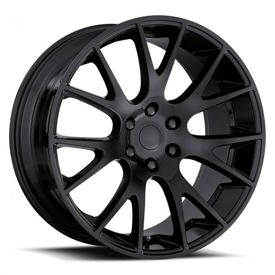 Factory Reproductions FR70 Hellcat in Gloss Black (6 Lug)