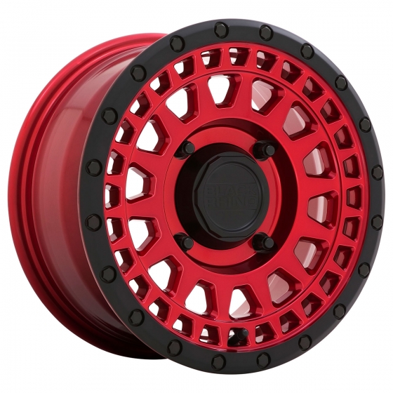 Black Rhino Parker UTV in Candy Red (Black Beadring)