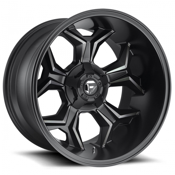 Fuel Avenger D605 in Matte Black (Machined)