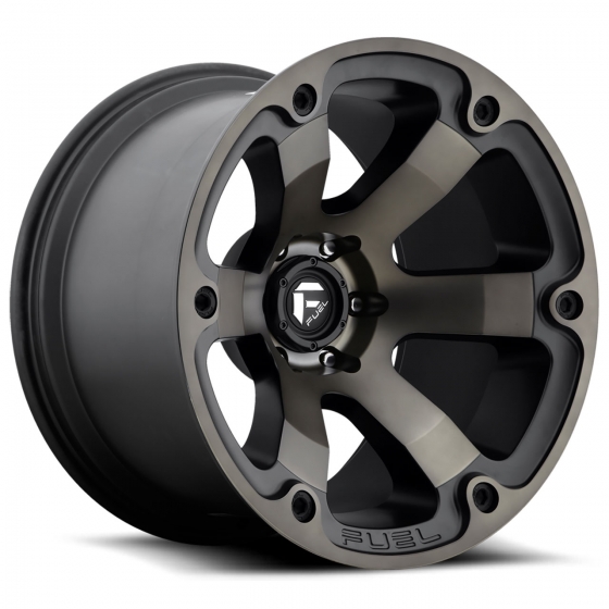 Fuel Beast D564 in Black Machined (Dark Tint)