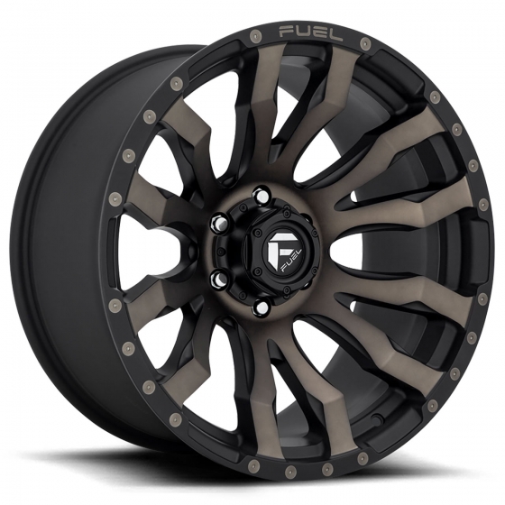 Fuel Blitz D674 in Matte Black (Machined)