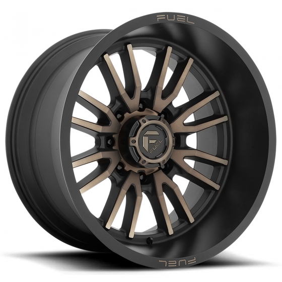 Fuel Clash-8 D762 in Matte Black (Dark Tint)