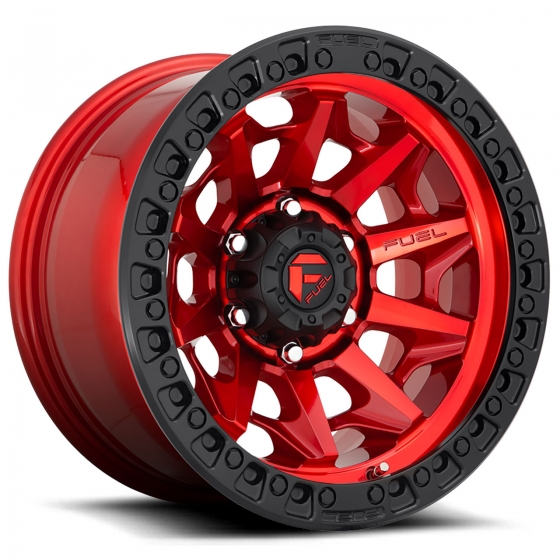 Fuel Covert D695 in Candy Red (Black Ring)